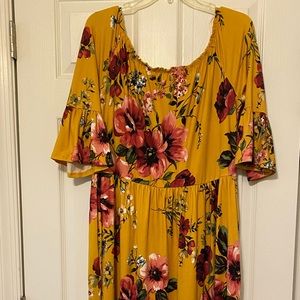 Plus Maternity Dress